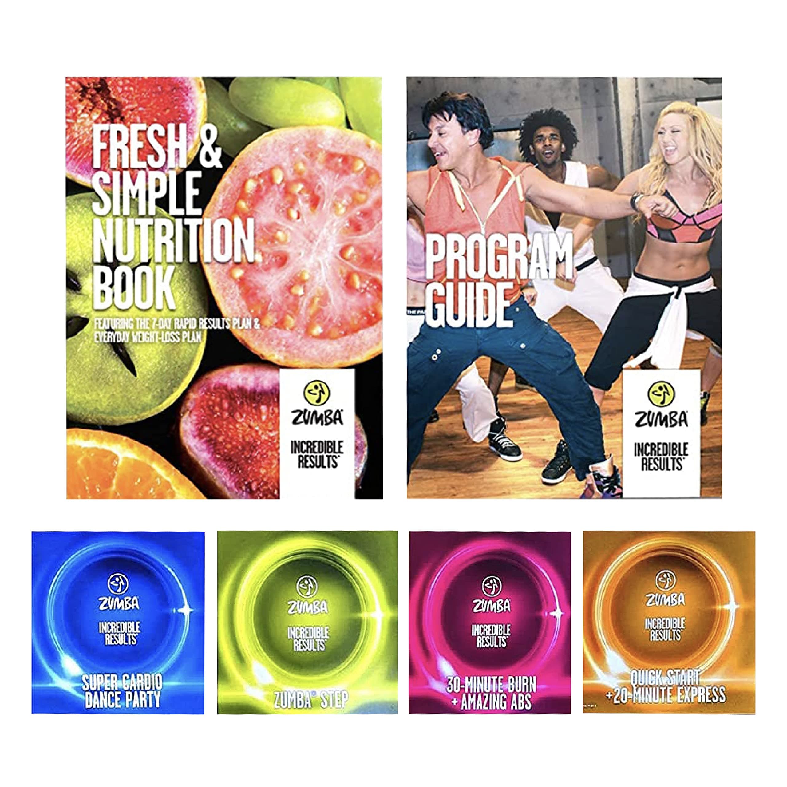 Zumba Incredible Results Weight Loss Dance Workout DVD System