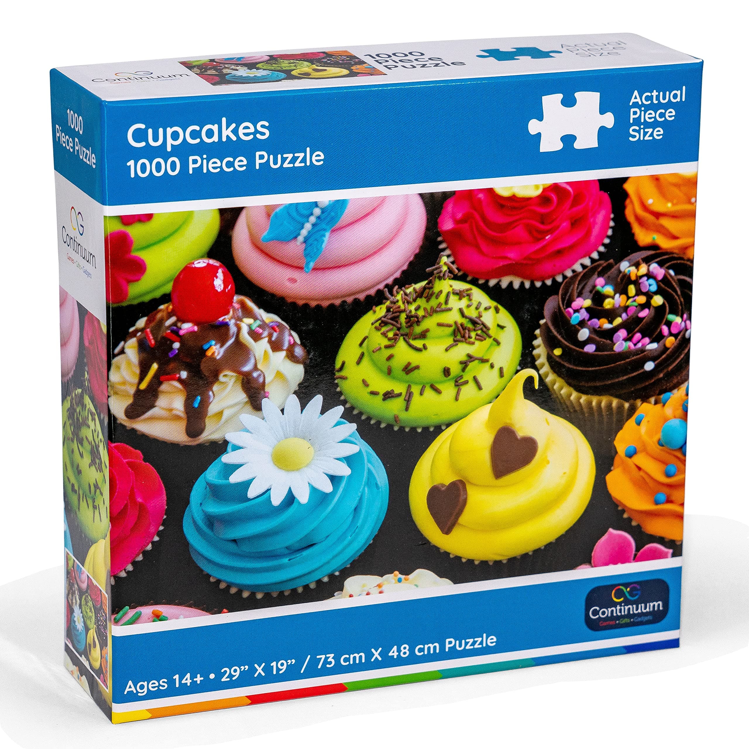 Continuum Games Cupcakes 1000 Piece Jigsaw Puzzle