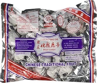 Dried Plum Fruit Candy - Chan Pui Ying Che - 14 Oz (400 G) (Pack of 1)