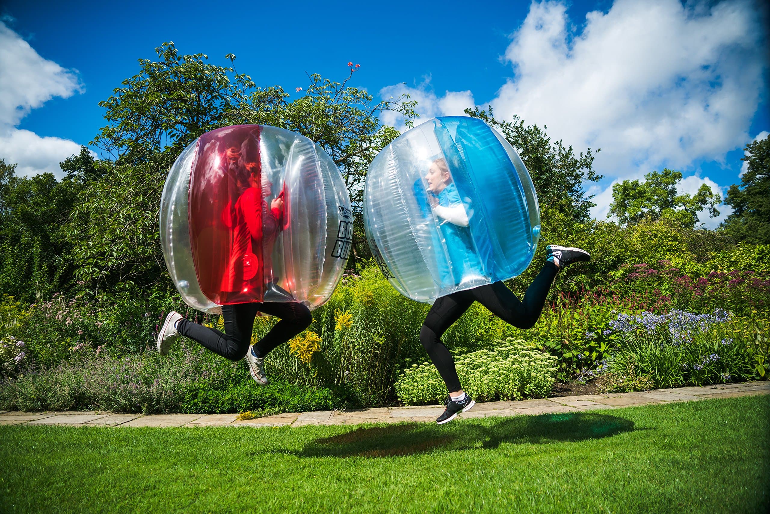 Body Bubble Ball- Blue Large Inflatable Outdoor Game