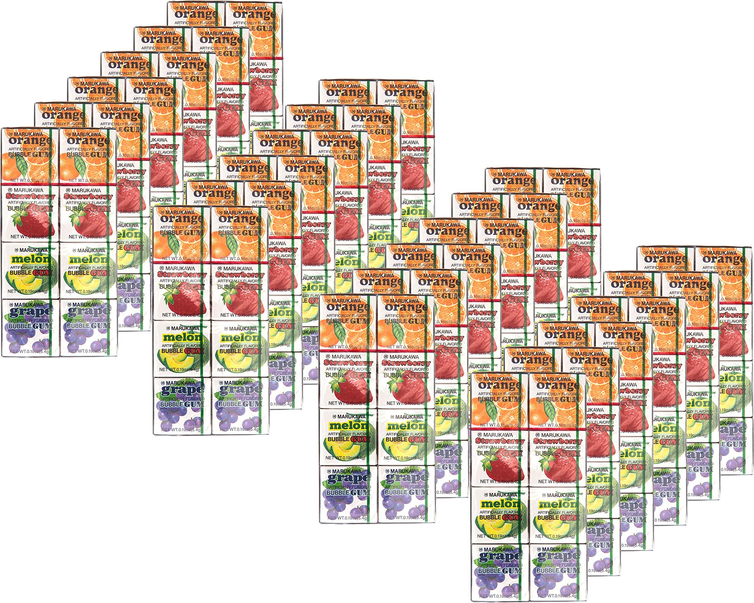 Marukawa 8 Pack Bubble Gum 1.52oz (24 Pack)