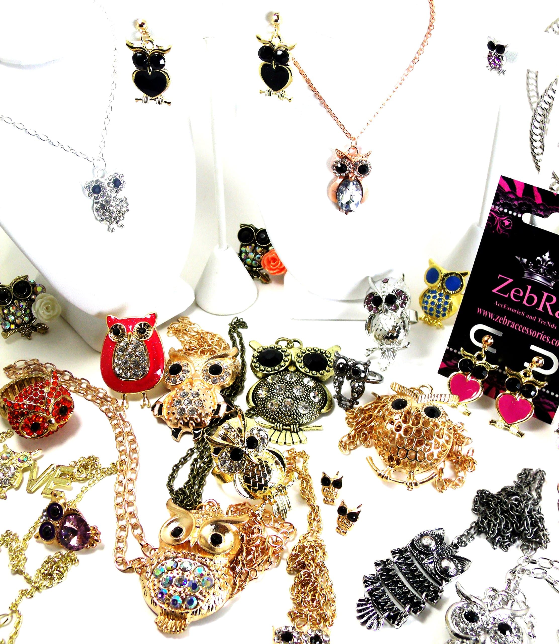 Owl Special Package 18pcs. (Zebra Accessories Brand)