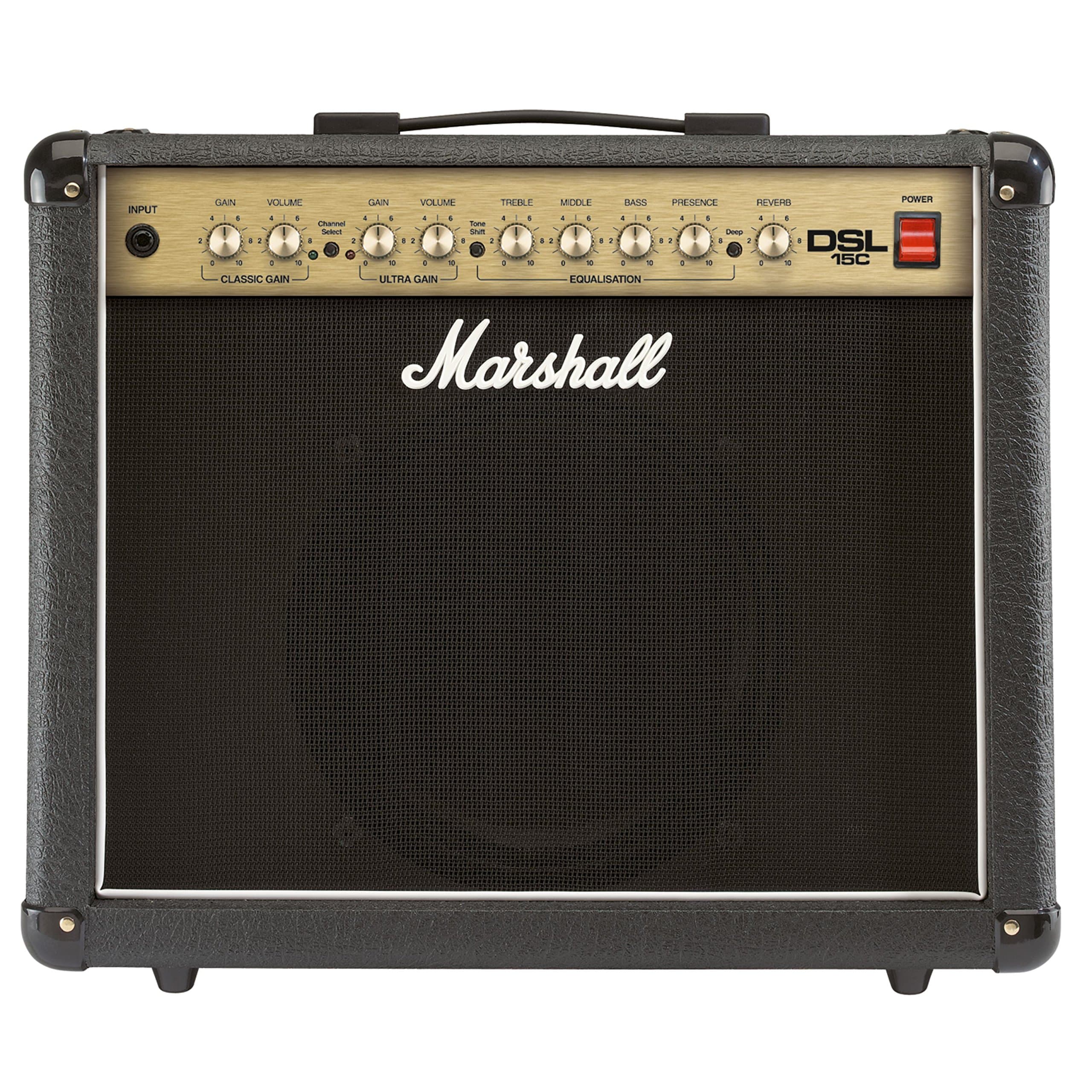 Marshall DSL15C DSL Series 15-Watt Guitar Combo Amp