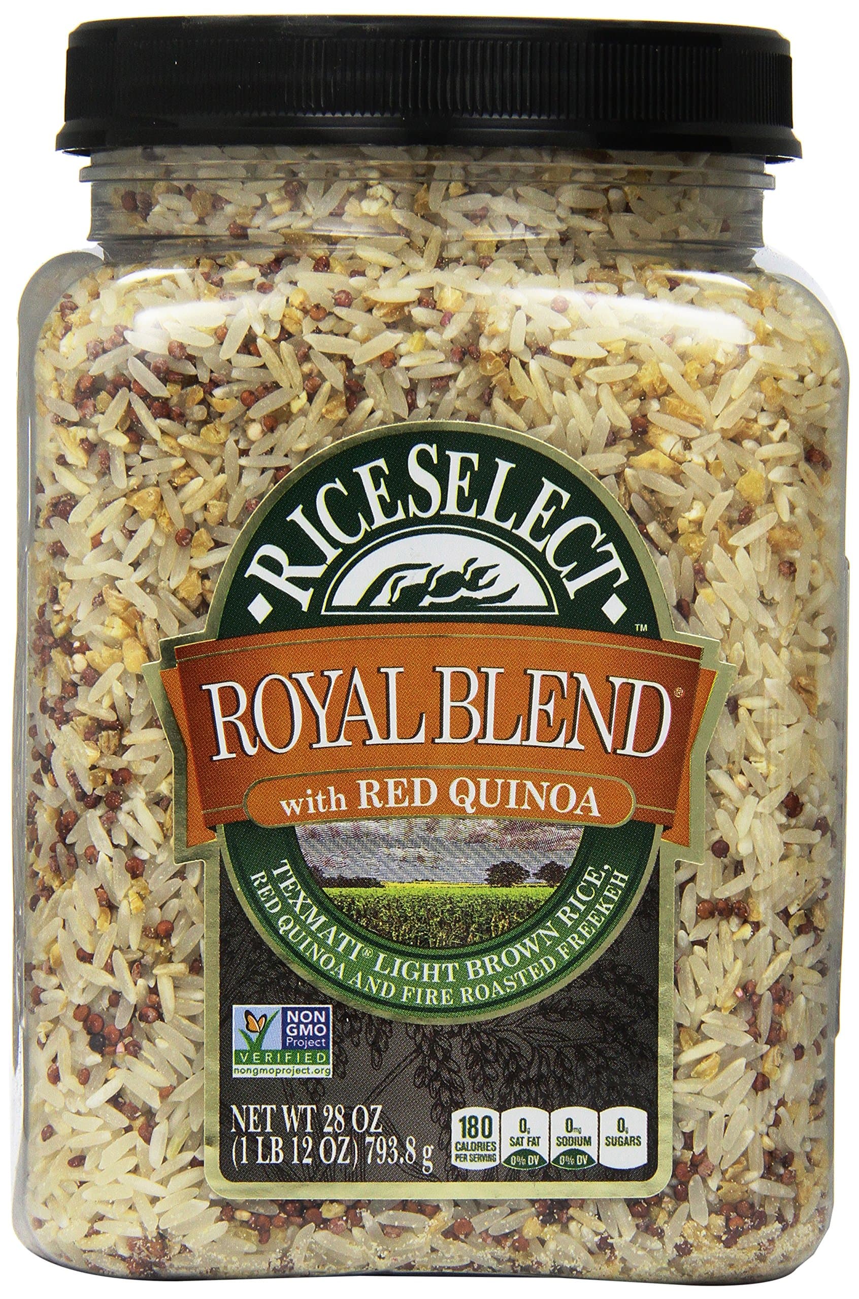 RiceSelect Royal Blend, Red Quinoa and Freekah Rice, 28 oz