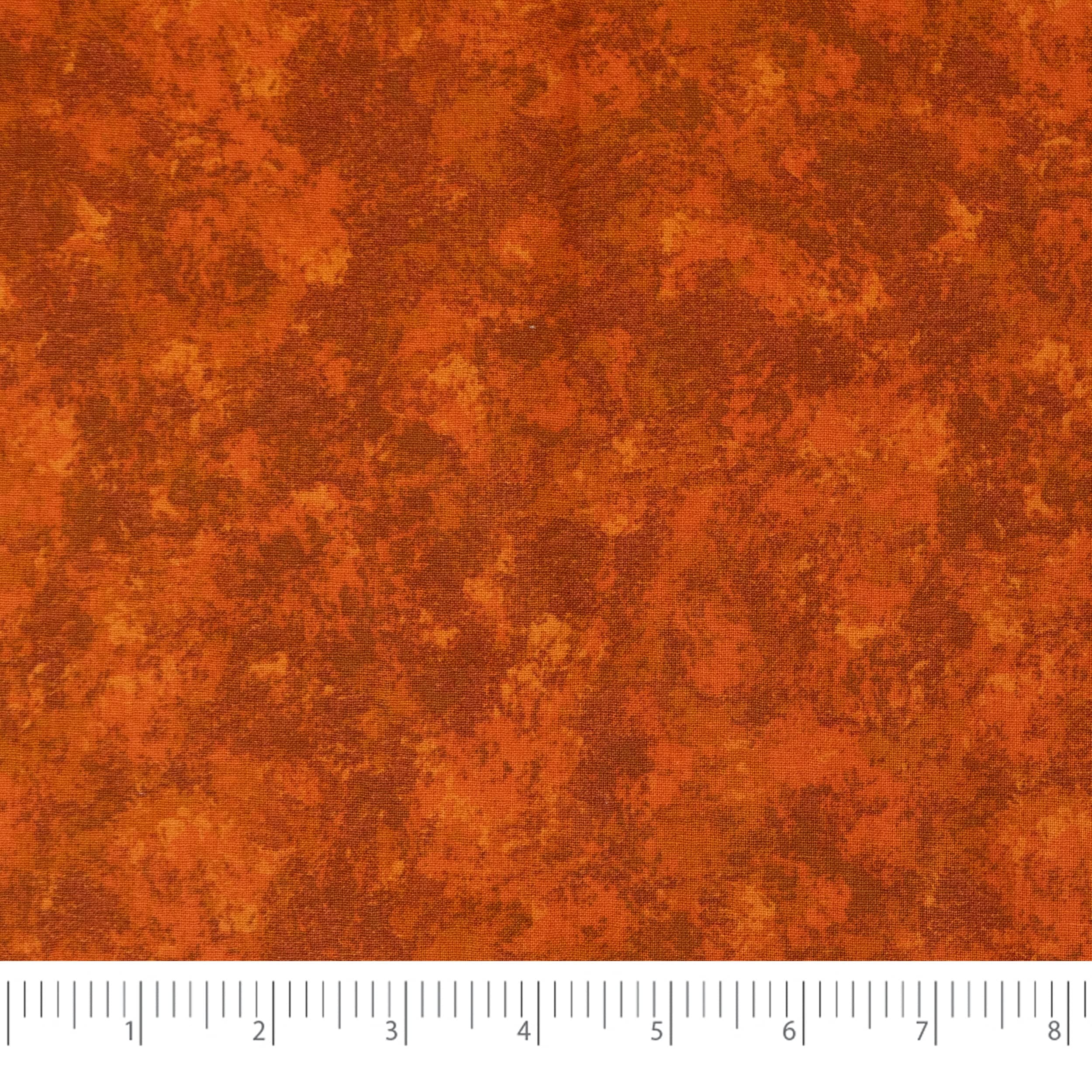 Singer Print Fabric, 100% Cotton, Tone, Fire Cut by Yard