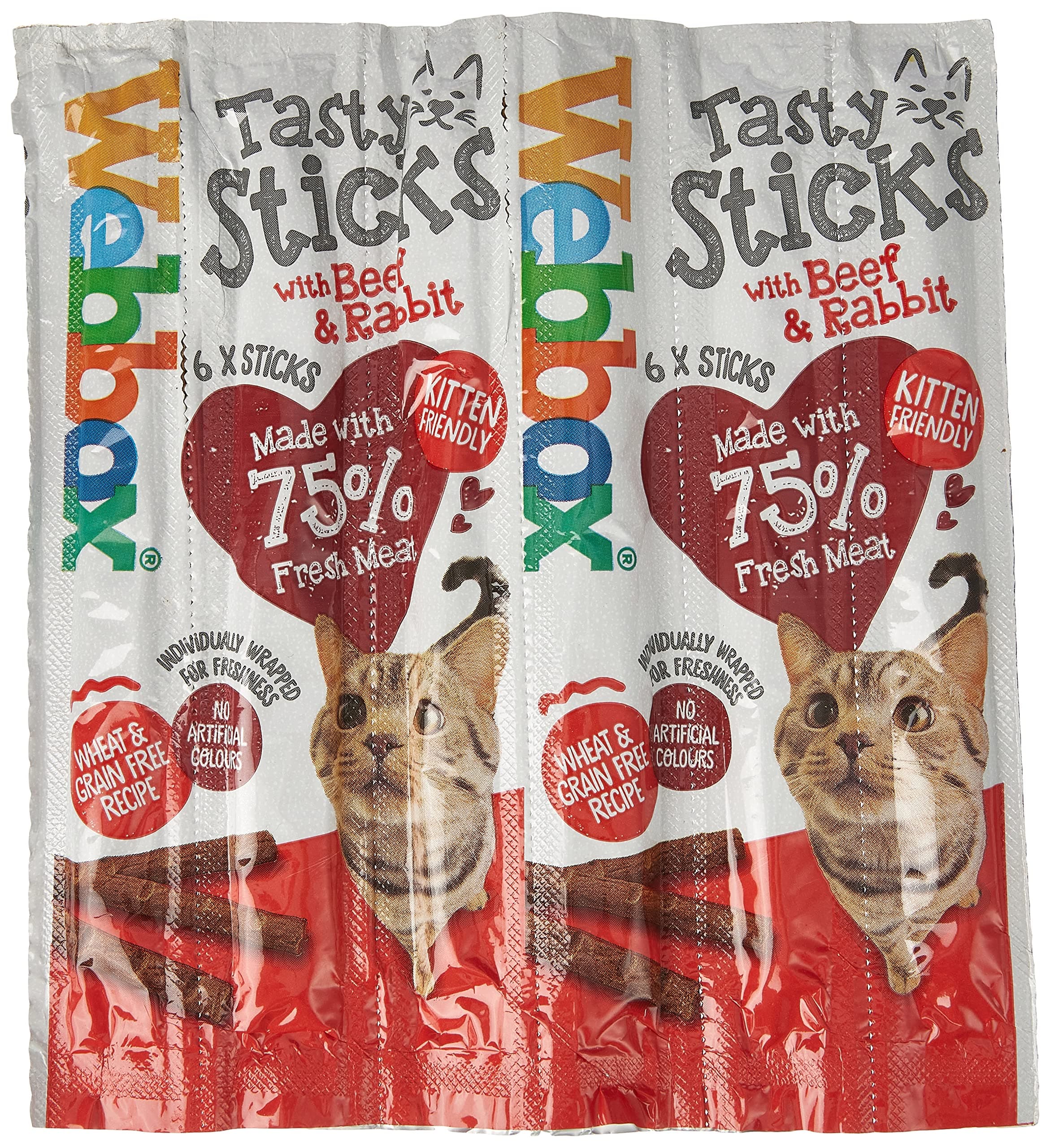 Cat Delight Treat Sticks - Beef & Rabbit