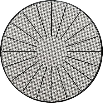 Lazy K Induction Cooktop Mat - Silicone Fiberglass Scratch Protector - for Magnetic Stove - Non Slip Pads to Prevent Pots from Sliding During Cooking (9.4 inches)