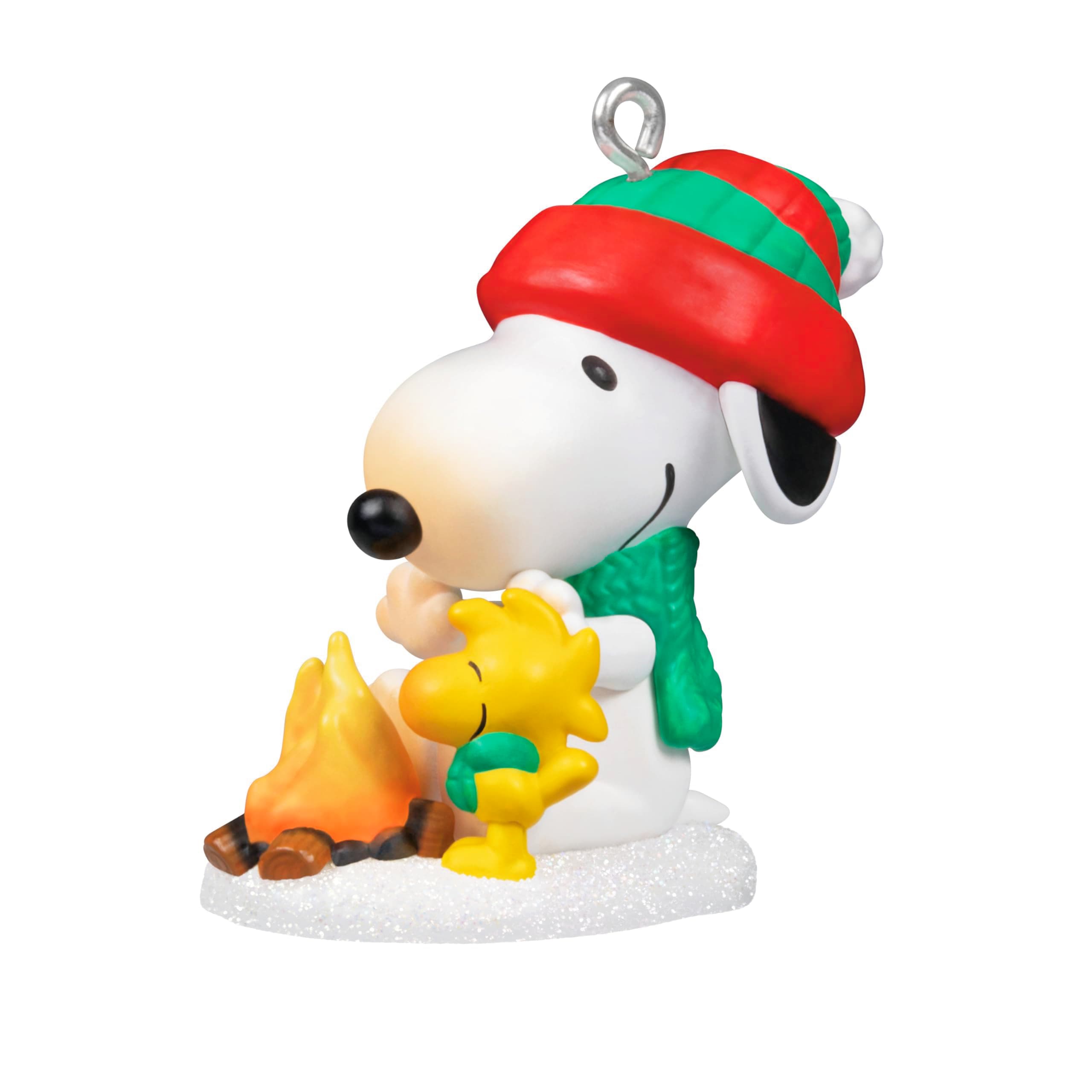 1.02" Mini Christmas Ornament 2024, Peanuts Winter Fun With Snoopy, Gifts for Peanuts Fans