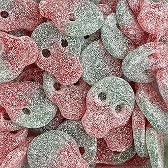 Sour Watermelon Skulls 200g Treat Bag by The Gourmet Sweet Company