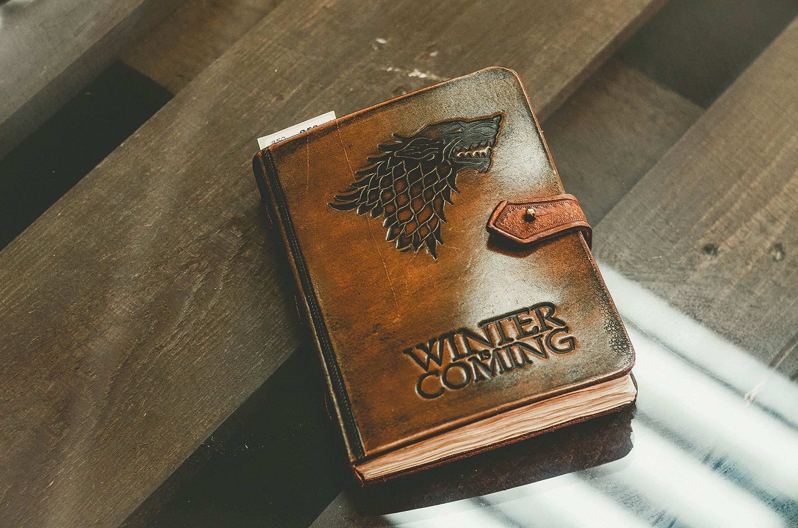 Notepad Game of Thrones notebook fantasy a5 leather journal lannister stark