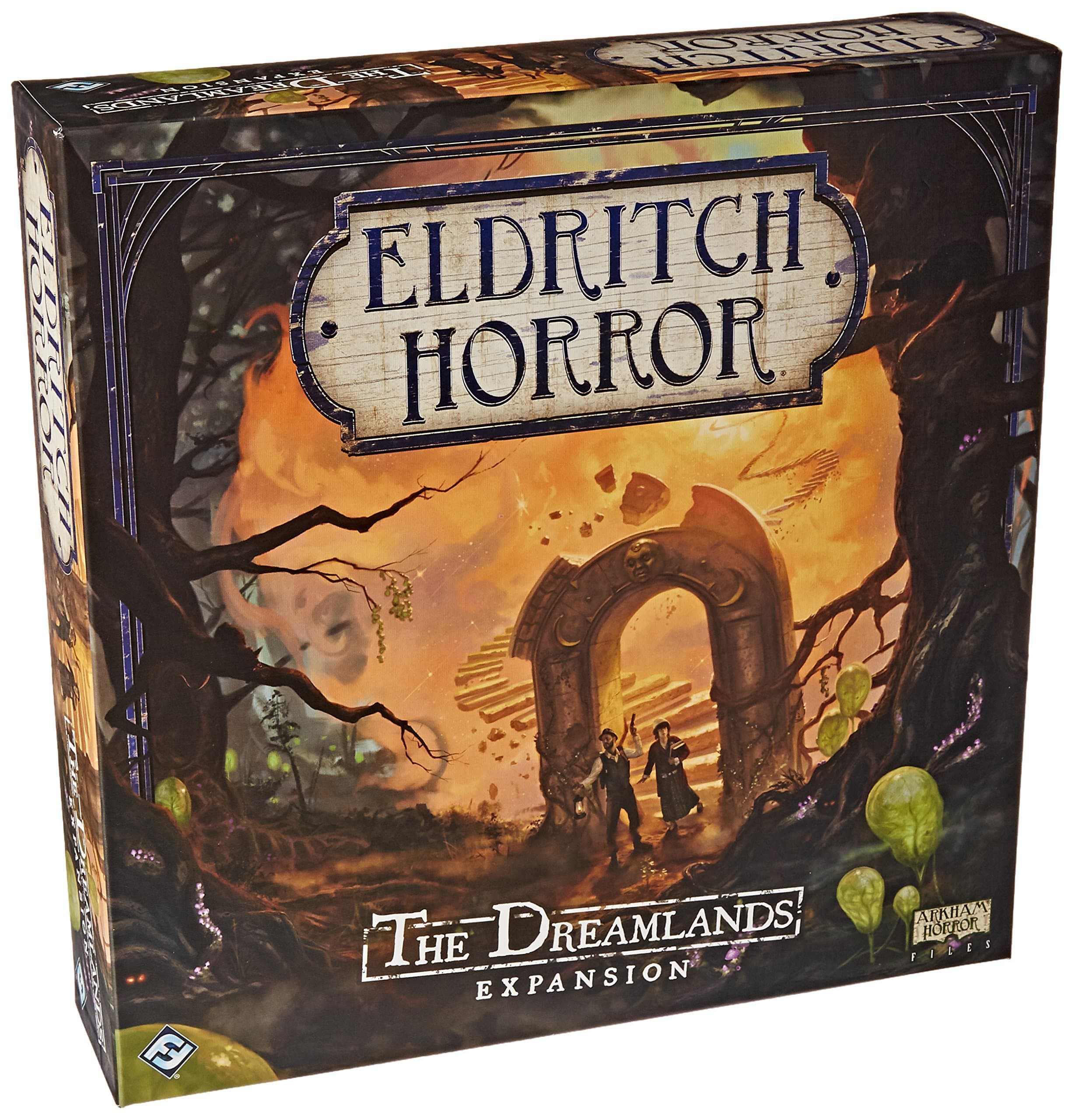 Fantasy Flight Games, The Dreamlands: Eldritch Horror Exp, Board Game, Ages 14+, 1 to 8 Players, 120 to 240 Minutes Playing Time
