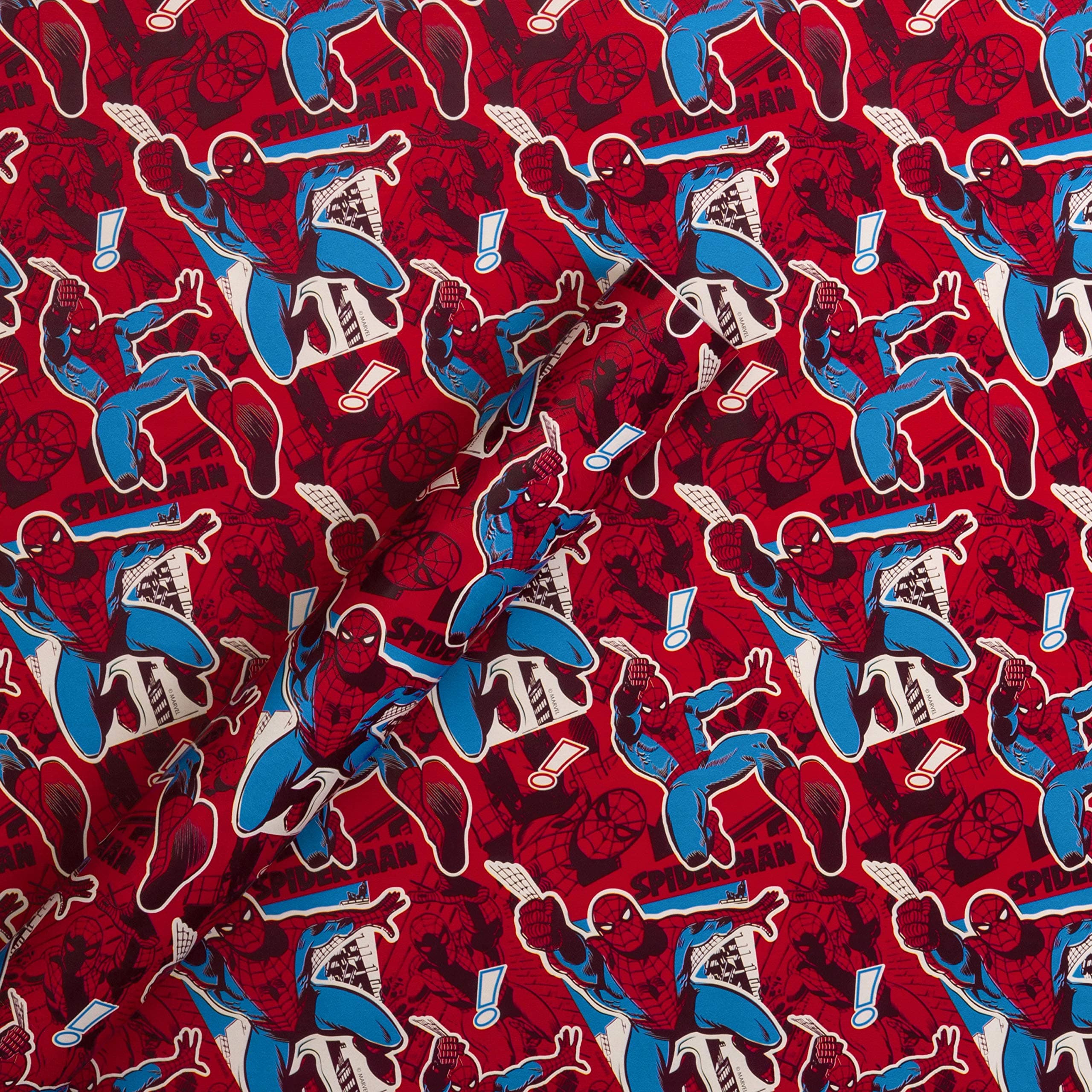 Hallmark Spider-Man Wrapping Paper Roll for Any Occasion - 2m (Kids, Birthday, Congratulations)