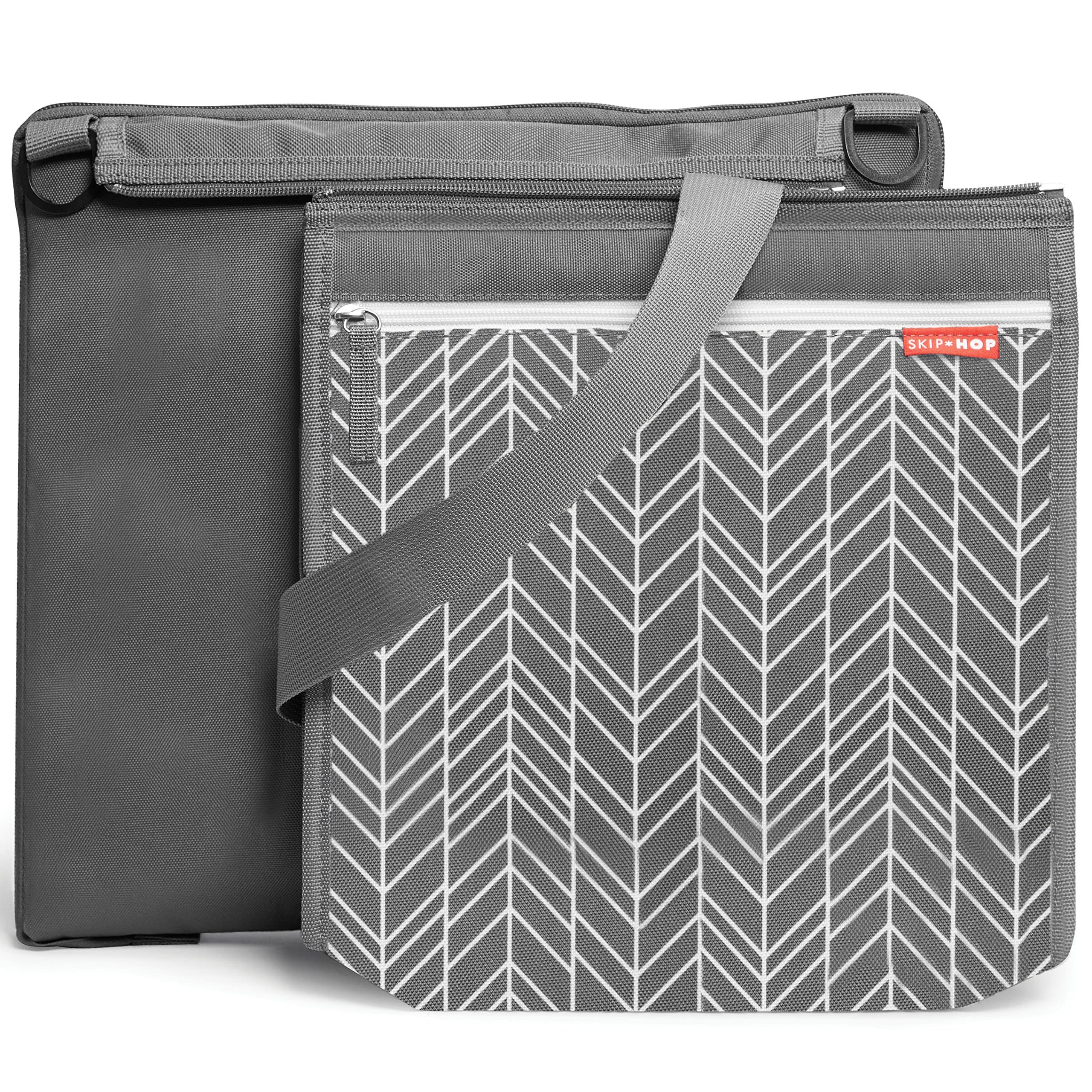 Skip Hop, Blanket Outdoor Cooler Bag Grey Feather