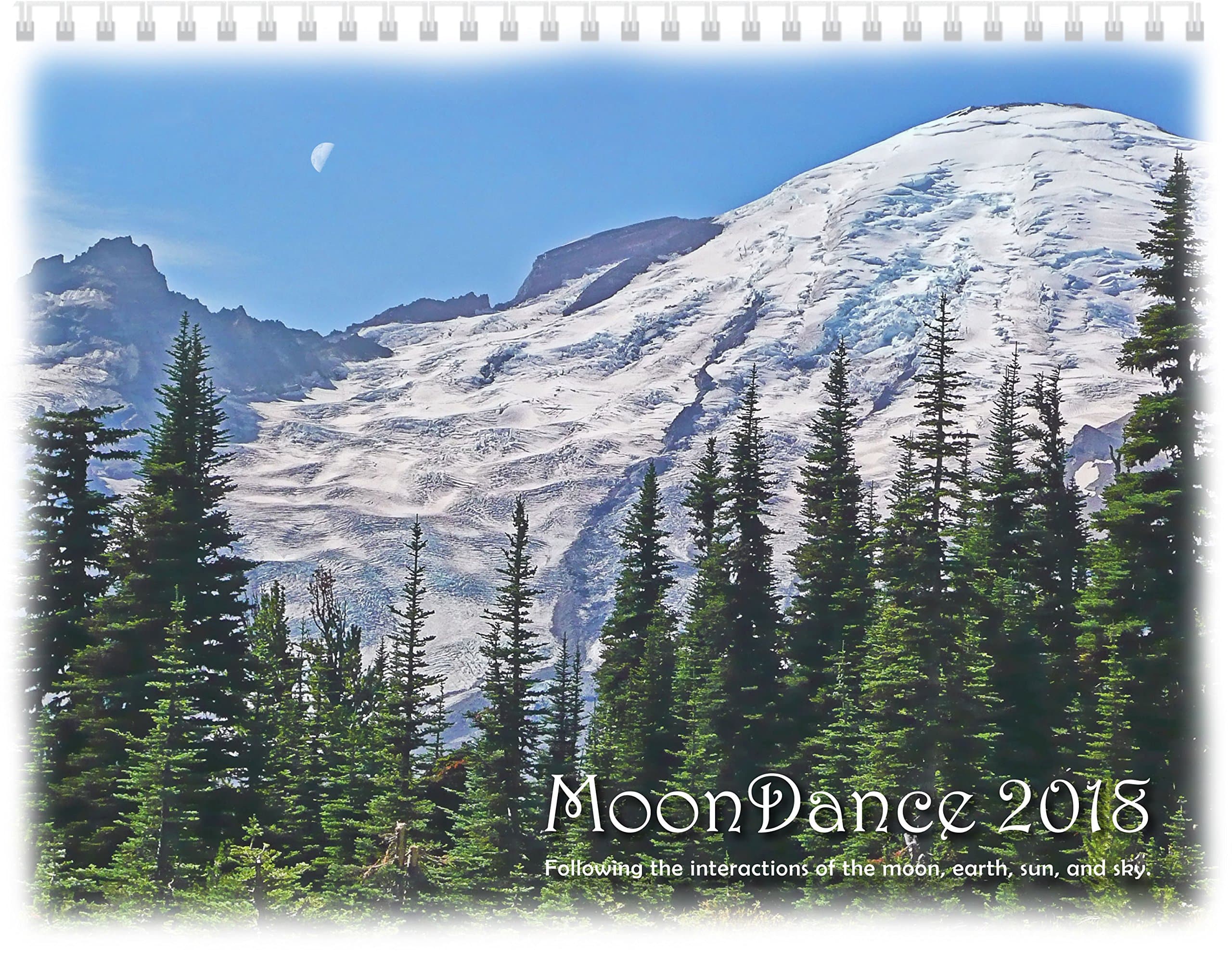 Celestial Products Lunar Calendar 2018, Moondance, Wall Calendar