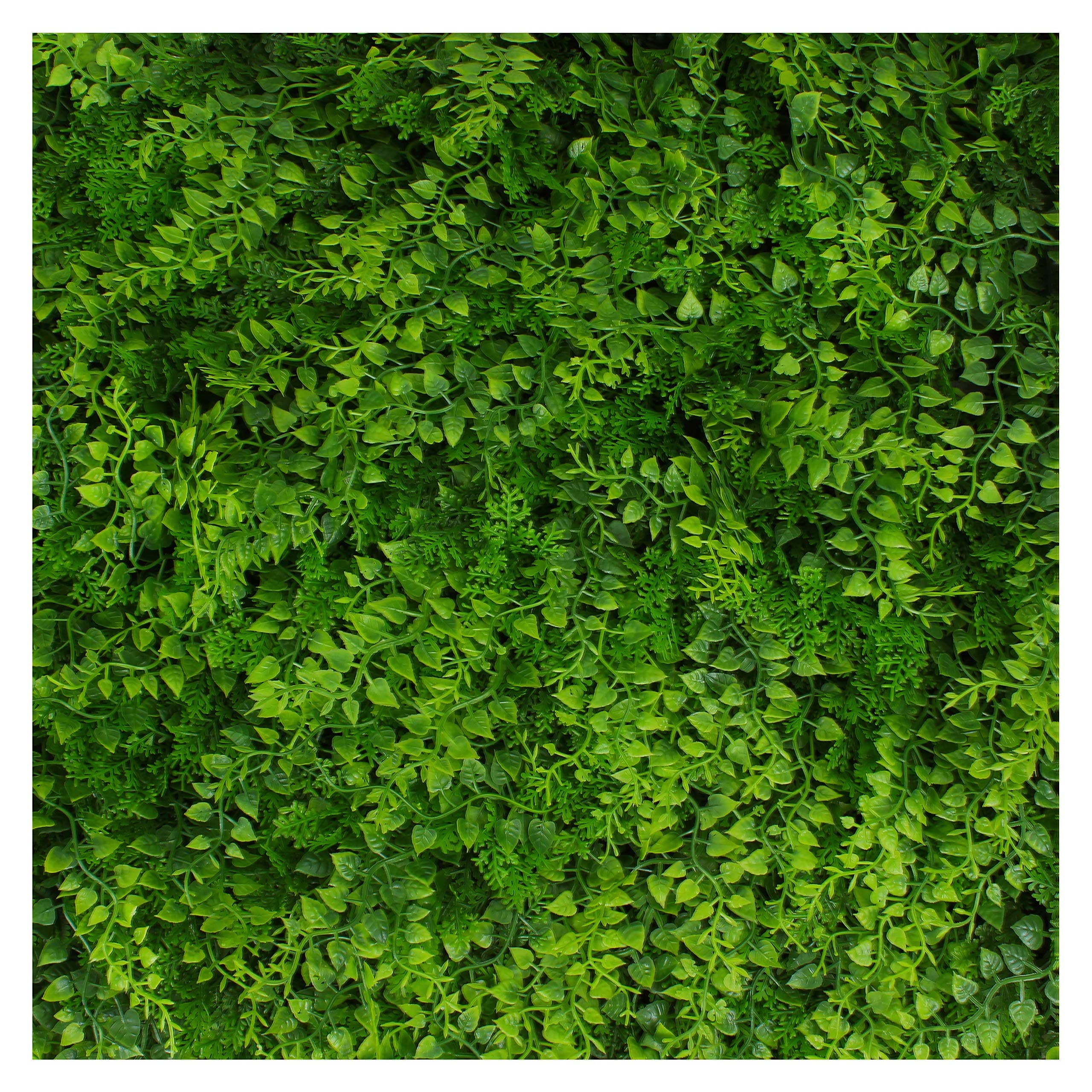 3rd Street Inn Greenery Panel - Artificial Hedge Wall - Fake Plant Wall Backdrop - Privacy Screen - Interlocking Panels - Indoor Outdoor Décor (12, Juniper)