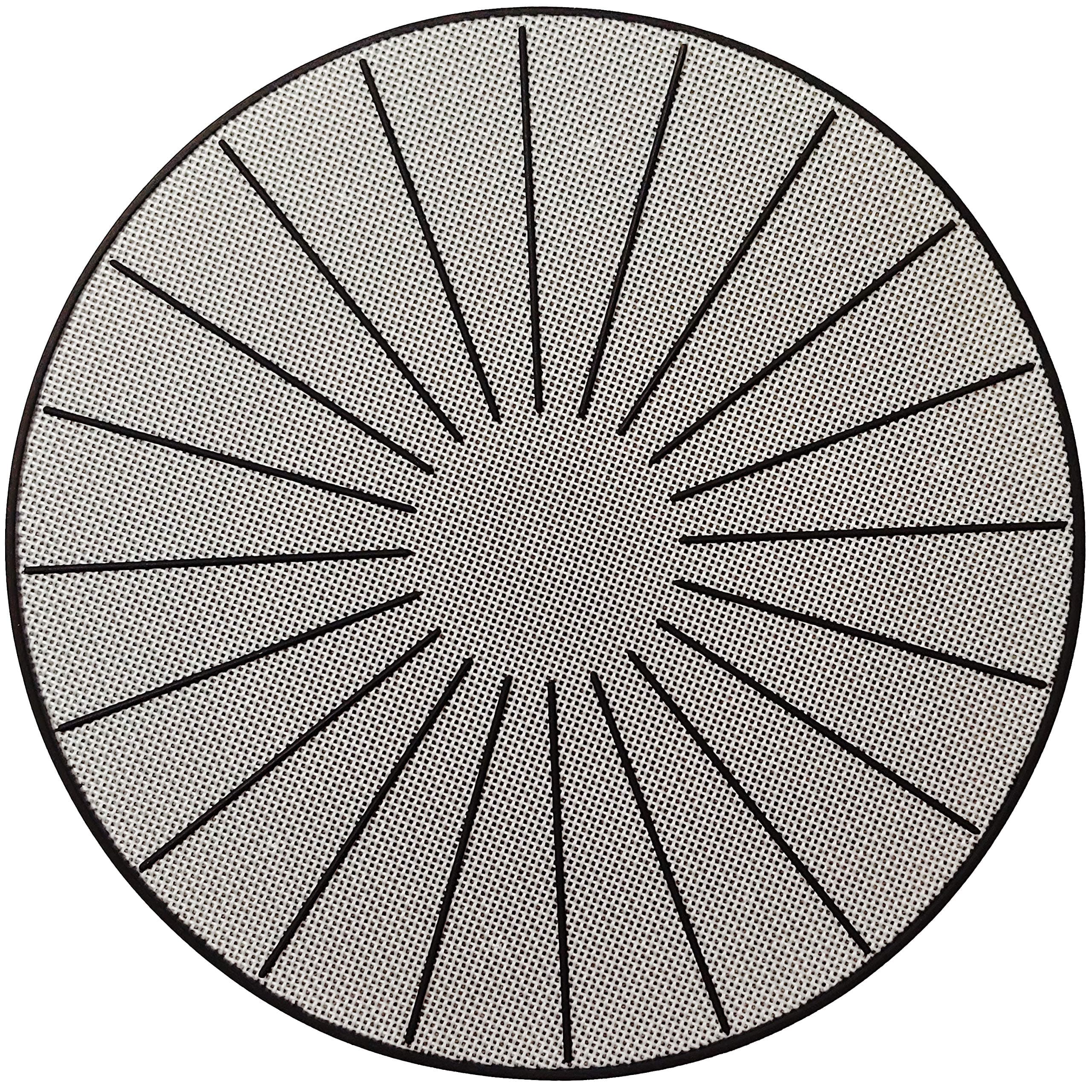 Lazy K (L(11 11)) - Handy Fox Induction Mat - Silicone Fibreglass Scratch Protector - for Induction Cooktop Stove - Nonslip Pads to Prevent Pots from Sliding during Cooking (11 11)