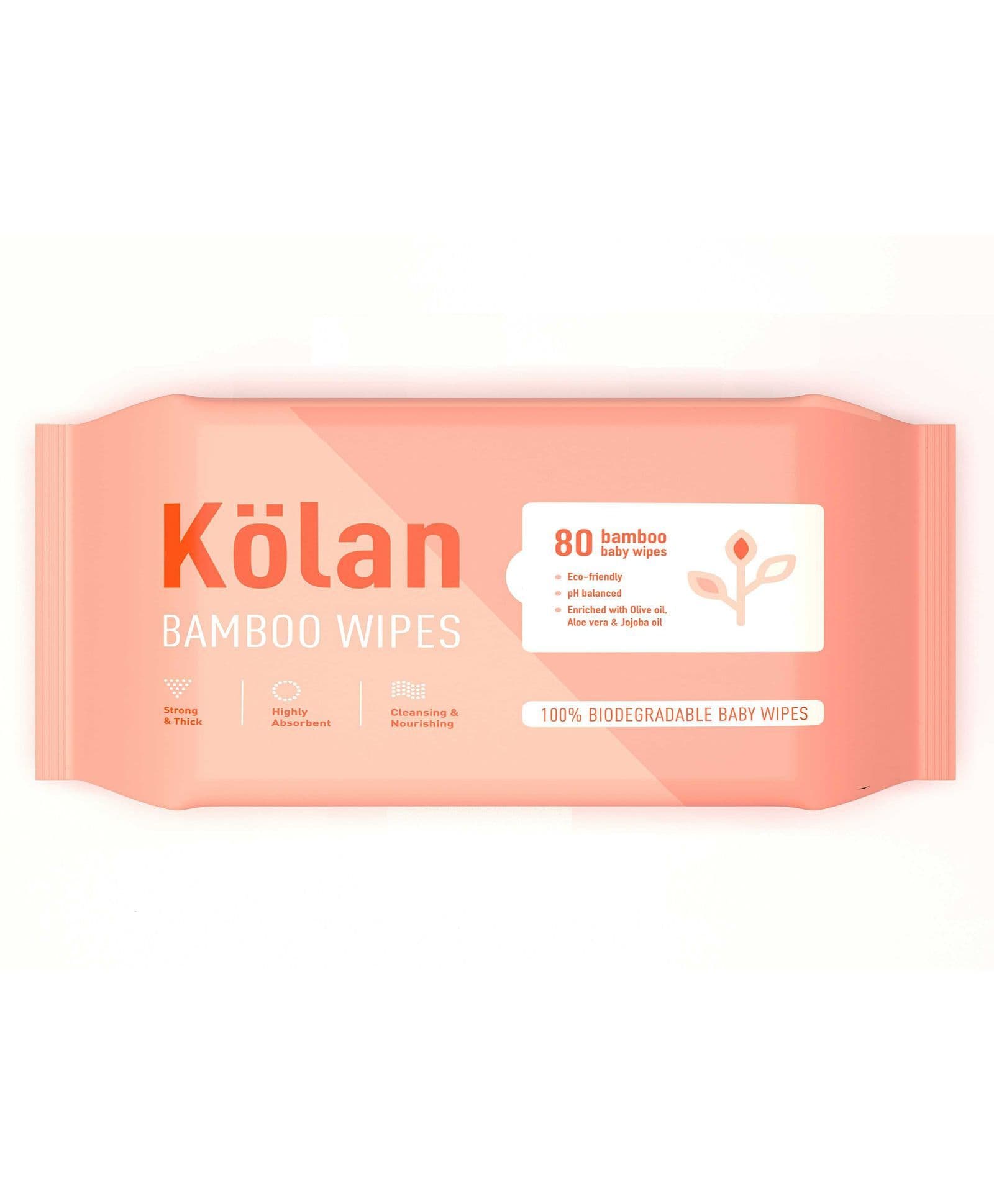 Kolan Eco-Friendly Bamboo Baby Wipes
