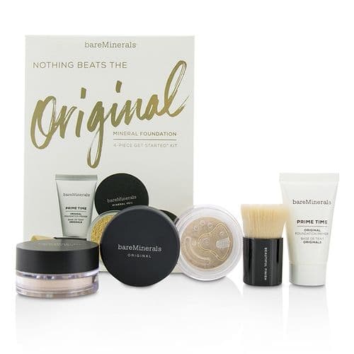 BareMinerals Get Started Mineral Foundation Kit - # 03 Fairly Light 4pcs