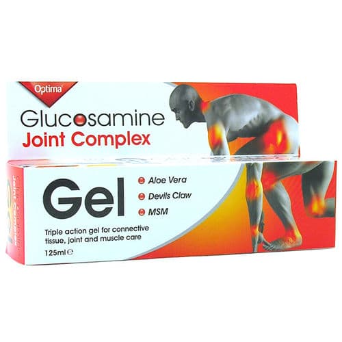 Optima Glucosamine Joint Complex Gel 3x 125ml (Pack of 3)