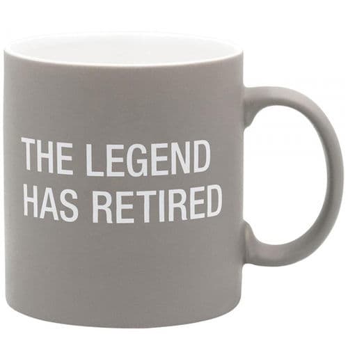 About Face The Legend Has Retired 591ml Mug