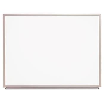 Dry Erase Board, Melamine, 24 x 18, Aluminum Frame
