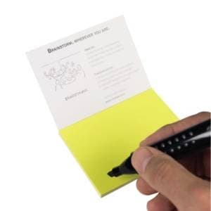 Presentation Cards Self-Adhesive Notes S 10x7,4 cm 95BLATT PP gelb