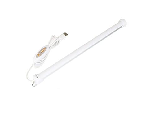 Portable USB 48LED 5W Reading Strips Craft Light Eye-care LED Desk Reading Lamp with Cool and Warm White Color Light Great for Craft Table, Pianos, Reading, Work Tables,DJ's, Music Stands