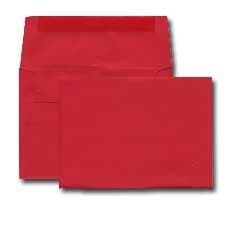 A9 Invitation Envelope - Astrobright - 24# ReEntry Red (5 3/4 x 8 3/4) - Announcement Envelope Series (Pkg of 25) by Office Express