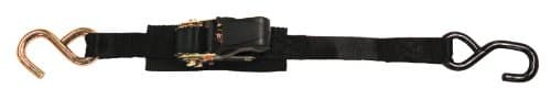 BoatBucklePro Series Ratchet Transom Tie-Downs, 2-Pack, 1-Inch x 3.5-Feet