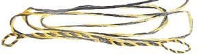 Flem Longbow Brown / Yellow 16 Strand 68"