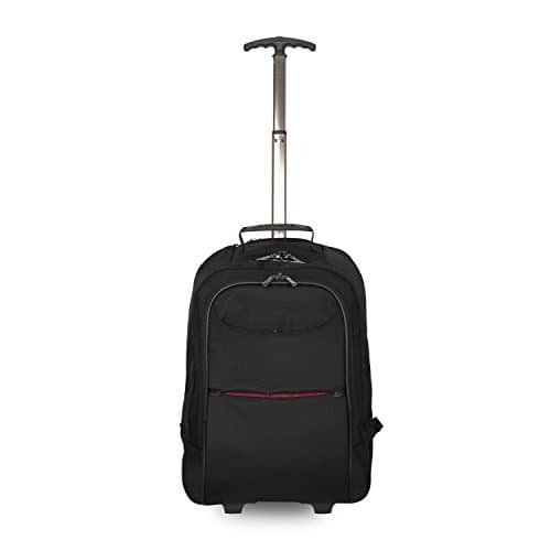 SBL Trendz Lightweight Wheeled Trolley Backpack Concealable Shoulder Straps Cabin Bag