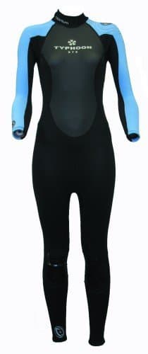(Mint UK14 L 38.5) Soles Up Front Sprey Womans Full Length Wetsuit. Ladies 3/2mm super stretch lightweight, neoprene panels.