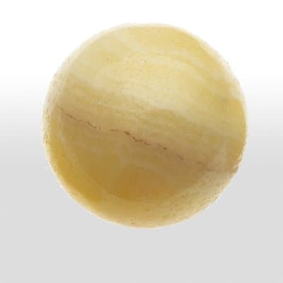 Orange Calcite Gemstone Sphere Balls Pack Of 2