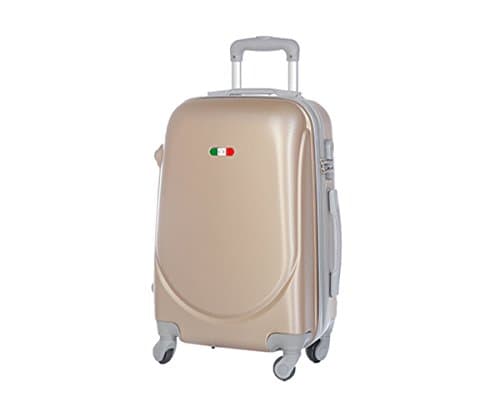 cabin luggage 50 cm. rigid structure approved by the low cost 4-wheel flights