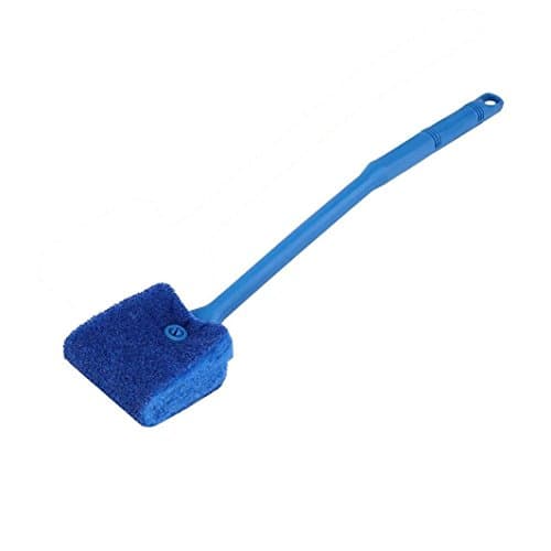 SSY Practical Plant Algae Cleaning Brush Cleaning Sponge Scourer Brush Scrubber Algae Remover Aquarium (Blue)