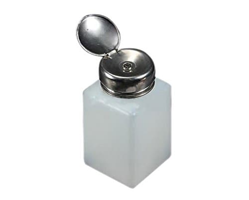 QHDZ 200ml Nail Polish Remover Pump Dispenser Empty Bottle