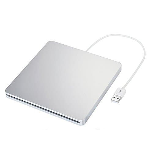 External DVD Drive Smallcar CD ROM DVD RW Drive Burner Writer Superdrive for Apple iMac, Macbook Pro Air, All Laptop PC with USB Port, Compatible System With Windows 98 /SE / ME / 2000 / XP/ vista /windows 7 8 10