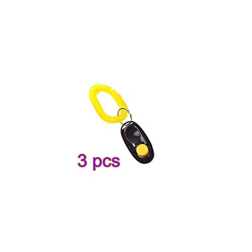 Godhl Dog Pet Training Clicker Black Pack of 3