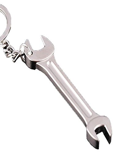 NORTHERN COAST Work Tools Novelty Metal Mini Keyring In Gift Bag - (SPANNER)