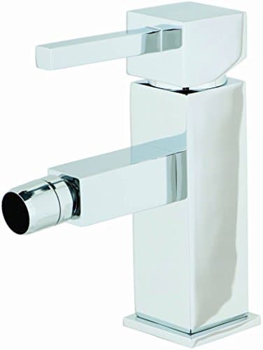 Chrome Modern Square Single Lever Emperor Bidet Tap Plus Pop Up Waste