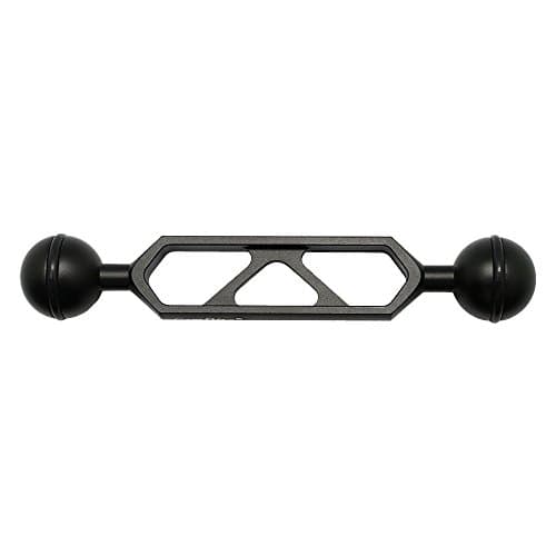 12.7 cm / 5" Double 1" Ball Arm for connecting strobe/video light to underwater housing
