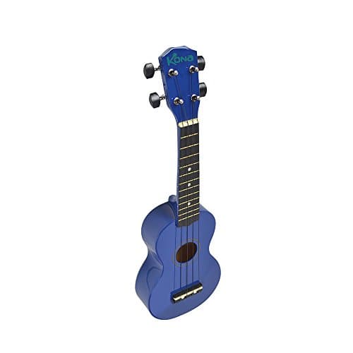 Kona KONA-21DBU Soprano Ukulele, Dark Blue