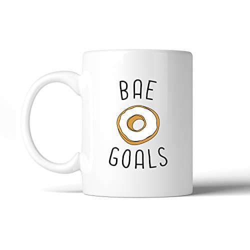 Bae Goals 11 Oz Coffee Mug Cute Couple Mug Idea Dishwasher Safe