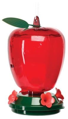 WOODLINK - Bird Feeder, Hummingbird, Apple Shape, 40-oz.