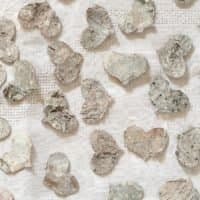 Table Birch Bark Natural Table Scatter Hearts 2cm - for Wedding & Entertainment - Box of 30