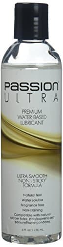 Passion Lubricants 8 oz Ultra Premium Water Based Lube