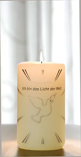 Word Candle Light Floor Light Candle Baptism I Am The Light of The World