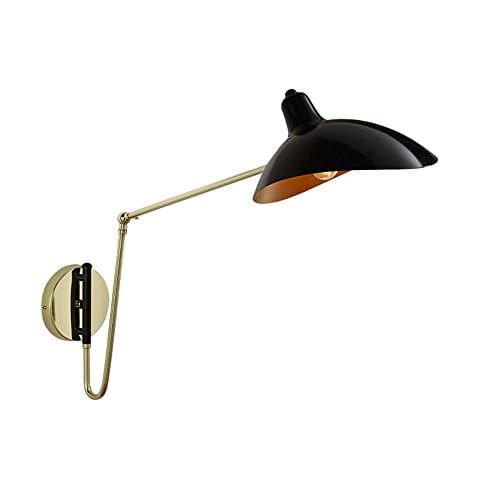 yxhflo Loft industrial wind wall lights fold telescopic Zhang Bluetooth dance pawl creative Robot Arm rocker arm read bedroom bed lamps Wall lamp