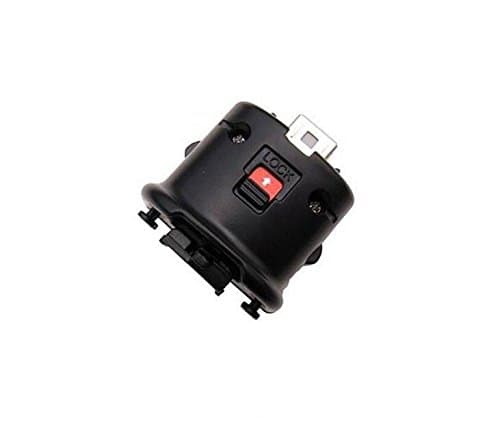 JinZhiCheng Wii MotionPlus Adapter Sensor Handle Enhancer for Nintendo Wii Remote Controller (Black)