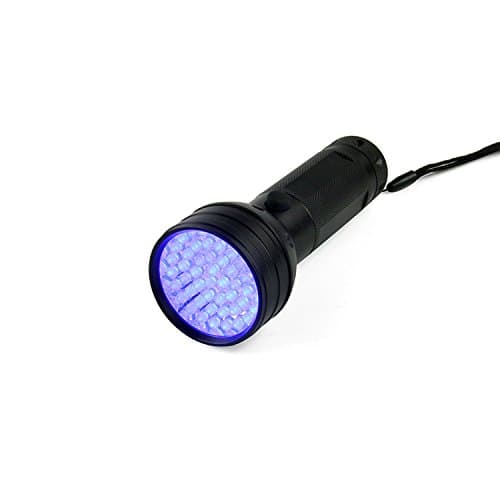 UV Ultra Violet Blacklight Black Light Flashlight Pet Urine Stain Detector Scorpion Detector Hunter Finder (51 LED)